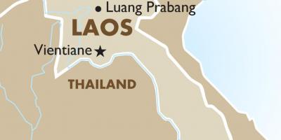 Žemėlapis kapitalo laosas 
